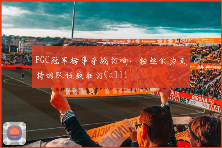 PGC冠军榜争夺战打响，粉丝们为支持的队伍疯狂打Call！