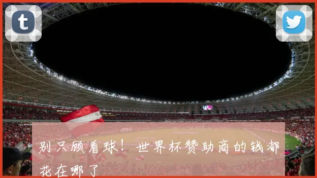 别只顾看球！世界杯赞助商的钱都花在哪了